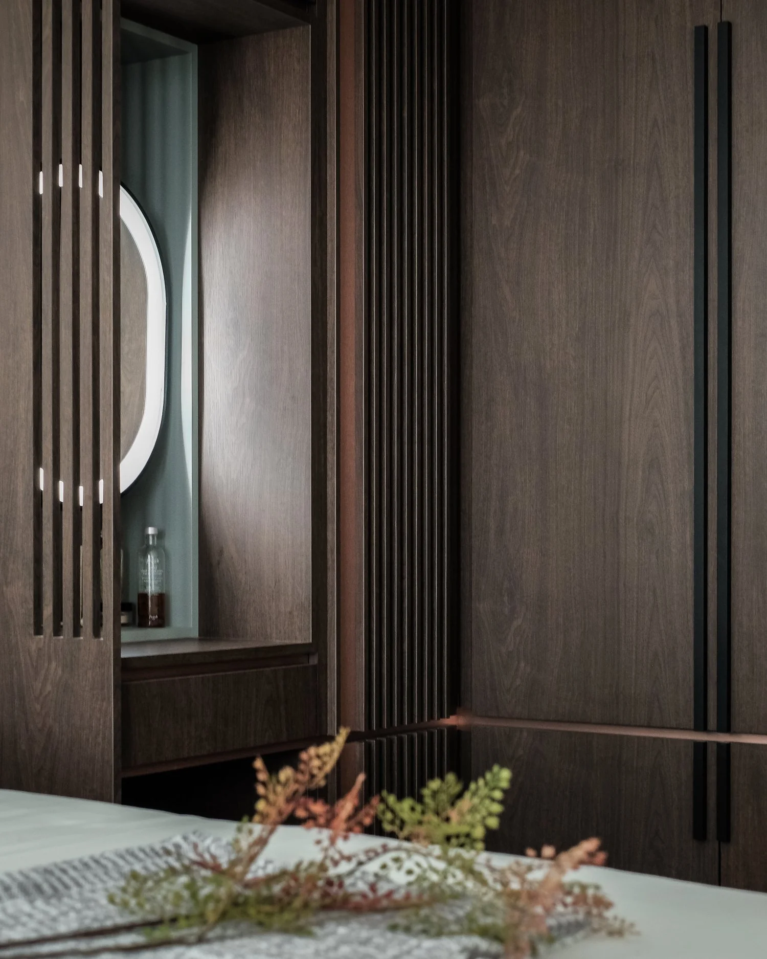 Interior detailing pictured in HOFT’s A Home Made for Entertaining press feature